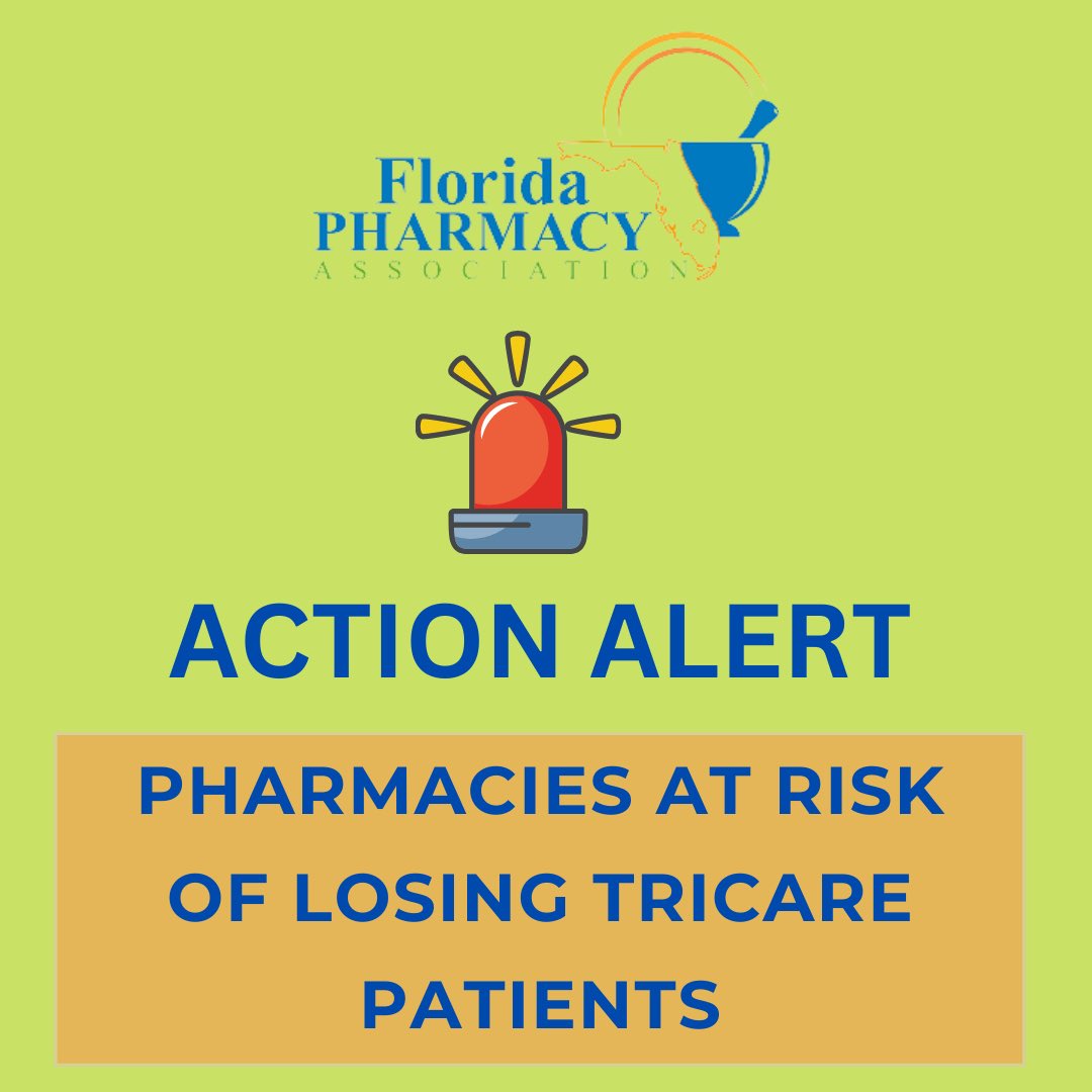 ACTION ALERT 🚨
.
.
Express Scripts (ESI) slashed pharmacy reimbursements for 2023 making it impossible for independent community pharmacies to participate in the Tricare pharmacy network. 🧵