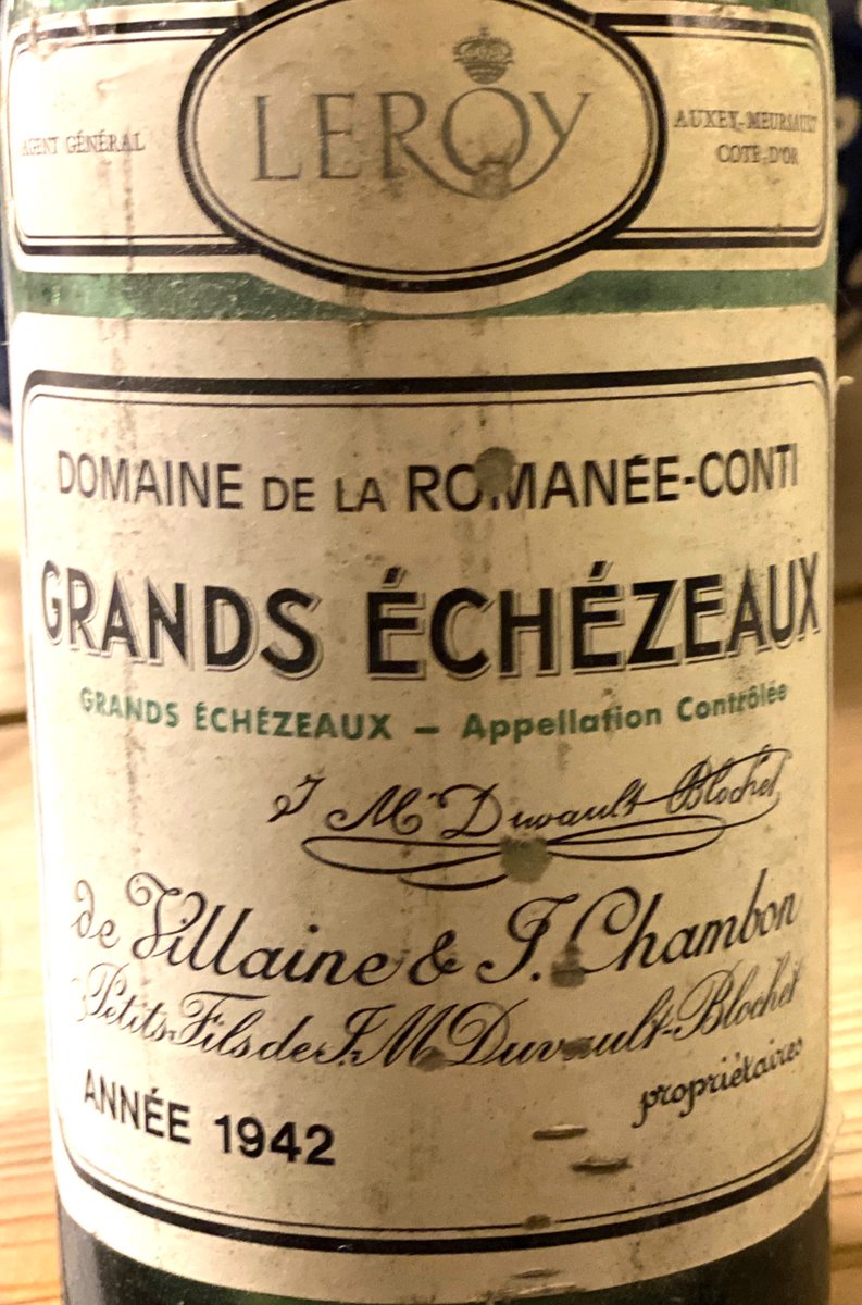 I don’t often taste wines that make move me like this. Dinner with dear friends. Celebrating an 80th birthday. #burgundy