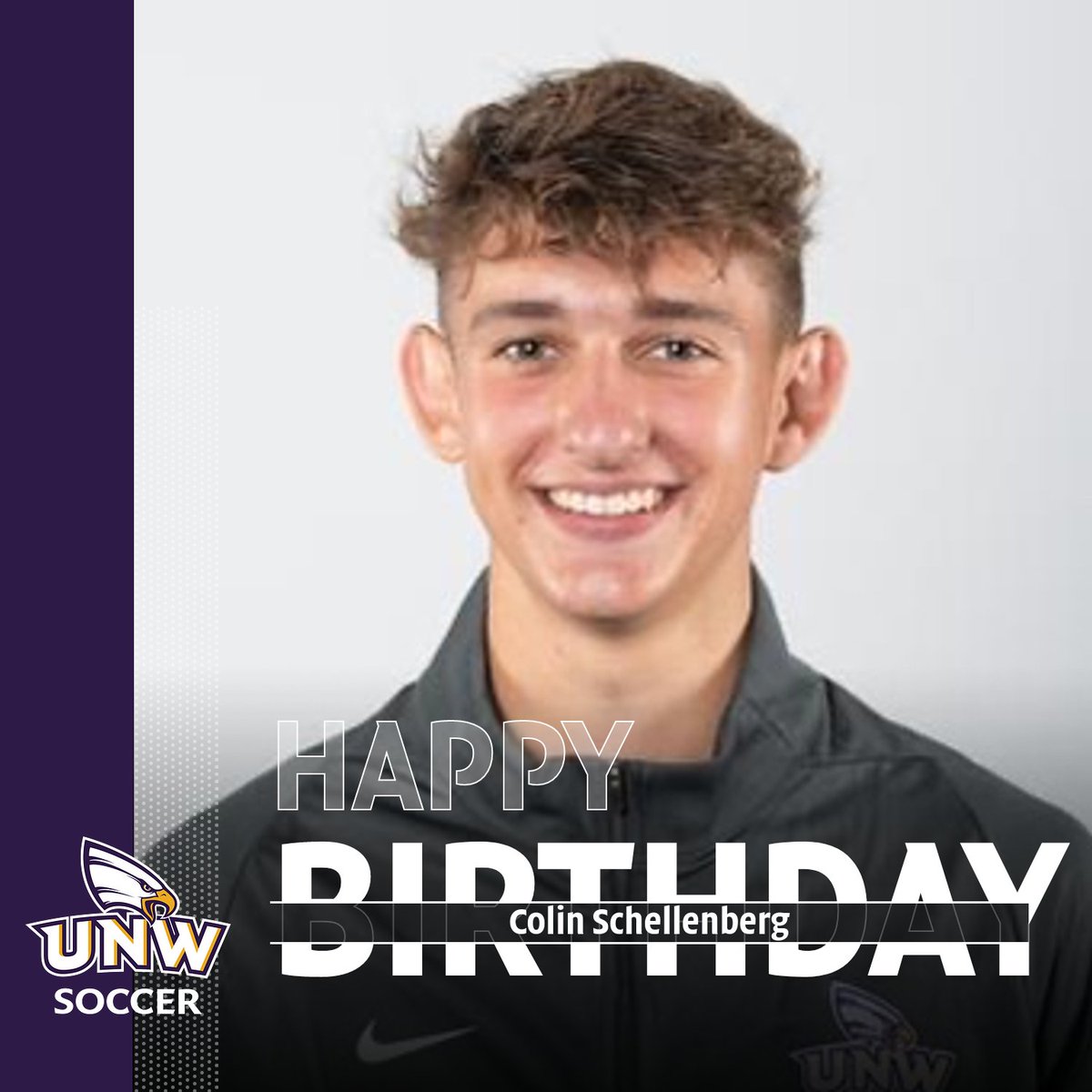 unwmsoc's tweet photo. #unwmsoc #competewithpurpose #unwnation #soccer #Birthday https://t.co/IRBof4OYts