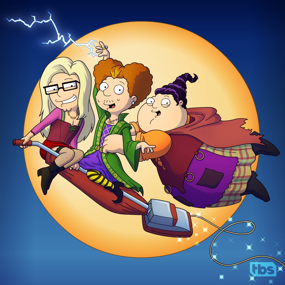 AmericanDadTV's tweet photo. Waited nearly 30 years for a virgin to light a candle… now I have 3.

#AmericanDad | #HocusPocus2 https://t.co/5dlGmPheZ0