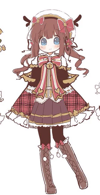 これはクリスマスのトナカイがモチーフの魔法少女ちゃん達! 