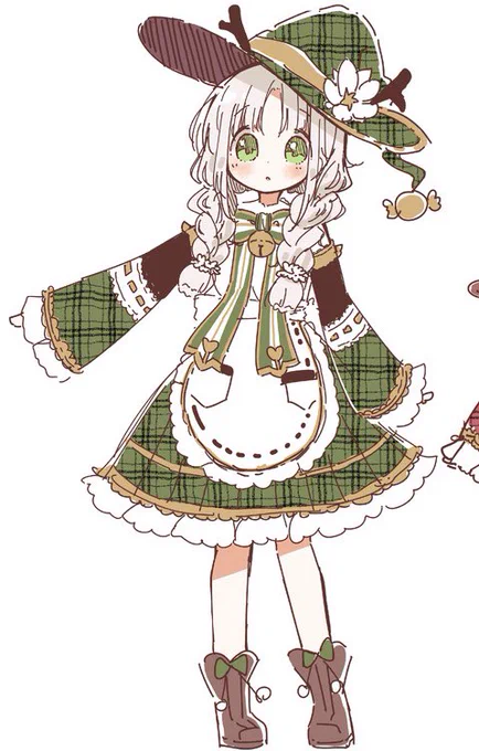 これはクリスマスのトナカイがモチーフの魔法少女ちゃん達! 