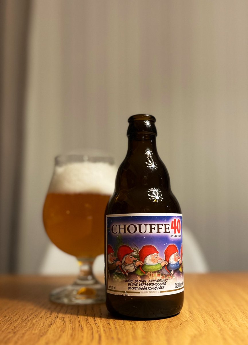 Huw22's tweet photo. I was quite excited to see this coming out of the box but for me at least it’s a little on the thin side for a Belgian. Spicy Belgian light? I probably wouldn’t look to buy it on a trip across the channel. @BeerBods #beerbods #beertweets https://t.co/EAsFBOjjHr
