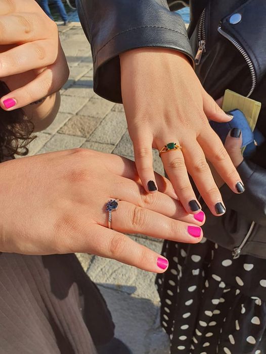 On September 23rd (last week), at Piazza San Marco in Venice, Elise proposed to me and I said yes :)