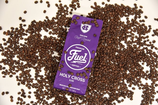 GoHolyCross's tweet photo. We're giving away 5 bags of our Fuel America Holy Cross Blend for #NationalCoffeeDay! 

Reply or quote tweet and tell us:

1. How you take your coffee
2. The next HC game you're most excited for

And you'll be entered to win and fuel up before your next Crusader game day! ☕ https://t.co/Tmd9QMIuJf