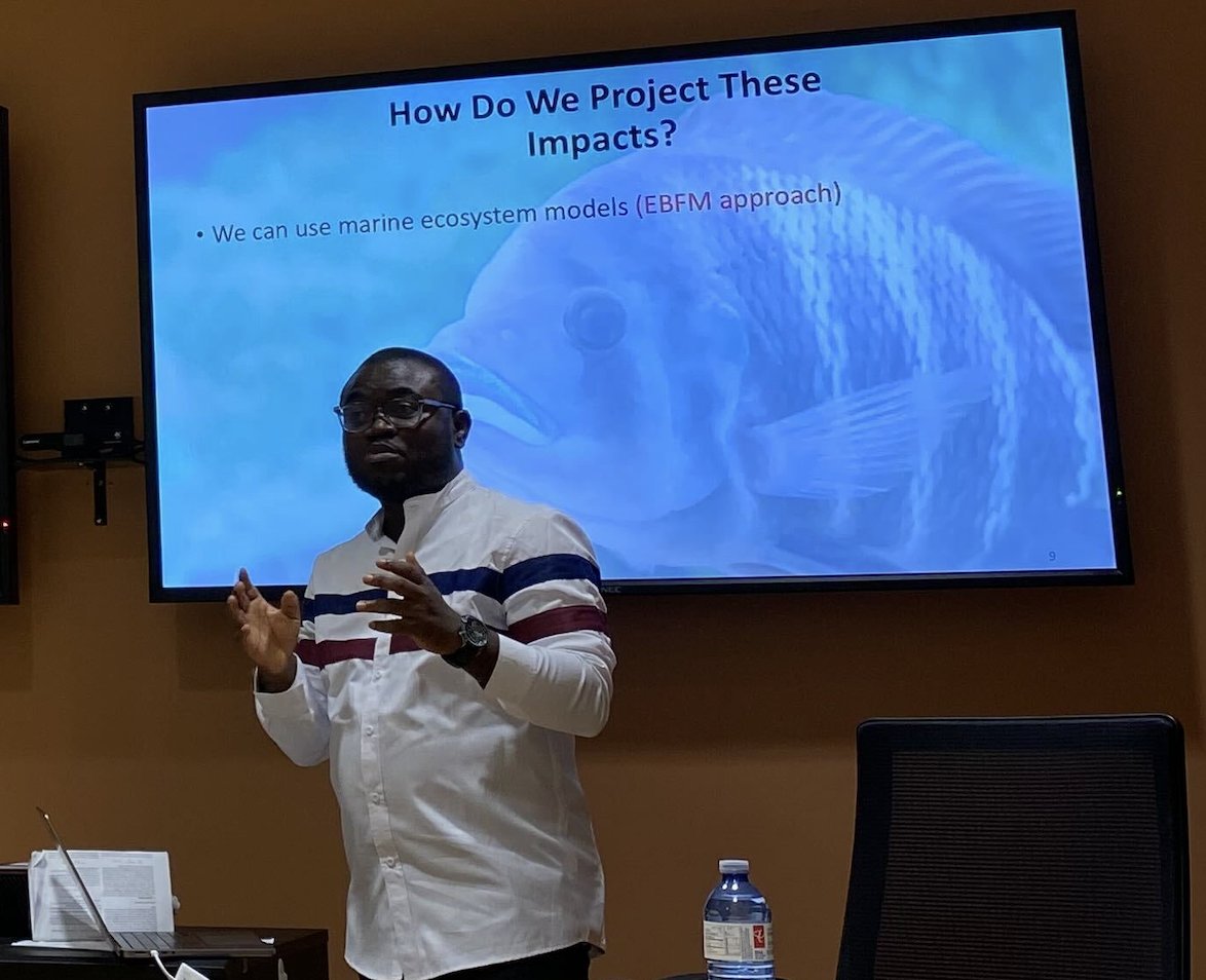 Future of Marine Ecosystems Lab (@fome_lab) on Twitter photo Join us in congratulating FOME lab's #PhDstudent, Ezekiel Adekoya, for completing his application to candidacy this morning at <a href="/DalhousieU/">Dalhousie University</a>! Ezekiel's research focuses on assessing and projecting the impacts of climate change and socio-economic pressures on regional fisheries. Join us in congratulating FOME lab's #PhDstudent, Ezekiel Adekoya, for completing his application to candidacy this morning at <a href="/DalhousieU/">Dalhousie University</a>! Ezekiel's research focuses on assessing and projecting the impacts of climate change and socio-economic pressures on regional fisheries.