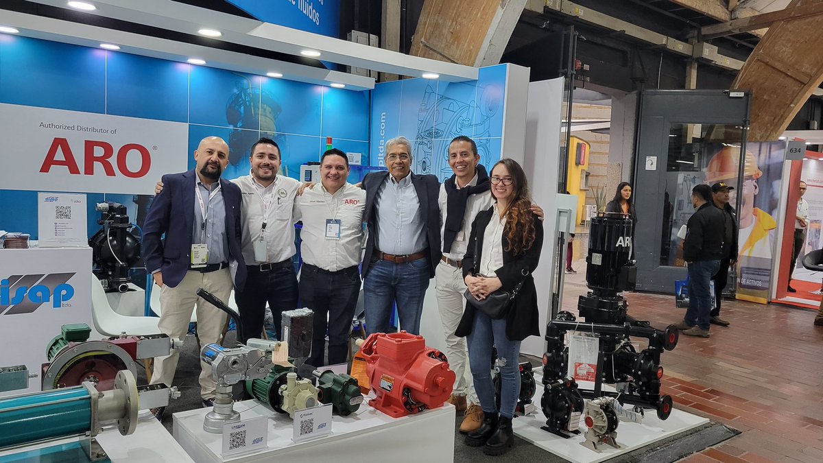 DisapLtda's tweet photo. Día 4 en la Feria Internacional de Bogotá #FIB2022 en @CorferiasBogota. Visítanos en el pabellón 3 stand 638.
#industriaencolombia #bombas #fluidos #pumps #fluids #industria #industry #disapltda #feriainternacional #aropumps #arofluidmanagement #industriaenmovimiento #pumptalk https://t.co/NKtDHi9i9o