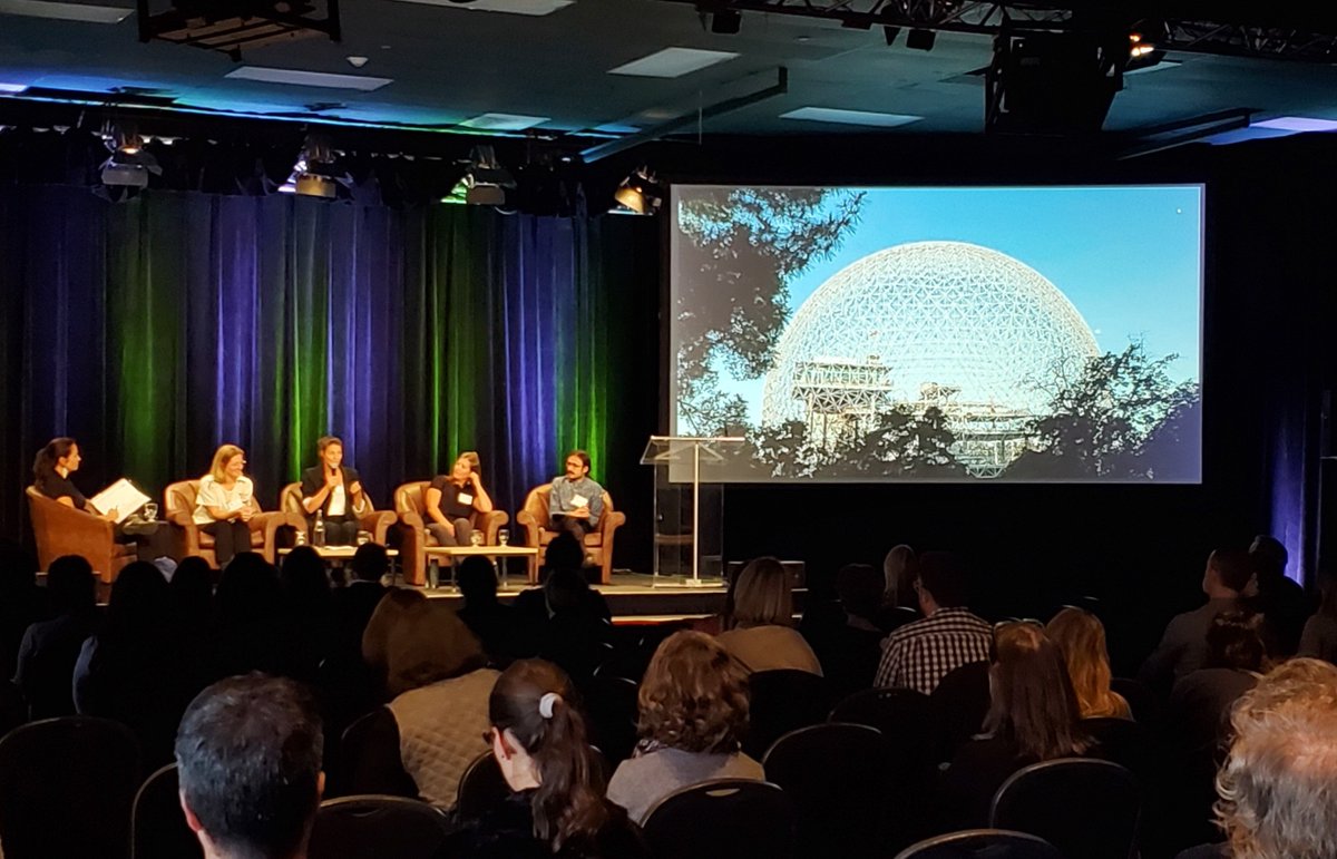 #SMQ2022 « Créer le dialogue par une nouvelle vision en mêlant l’art, la science et l’engagement citoyen. » - Isabelle Saint-Germain, directrice, Biosphère <a href="/EspacePourLaVie/">Espace pour la vie</a> 
#MuséesQc