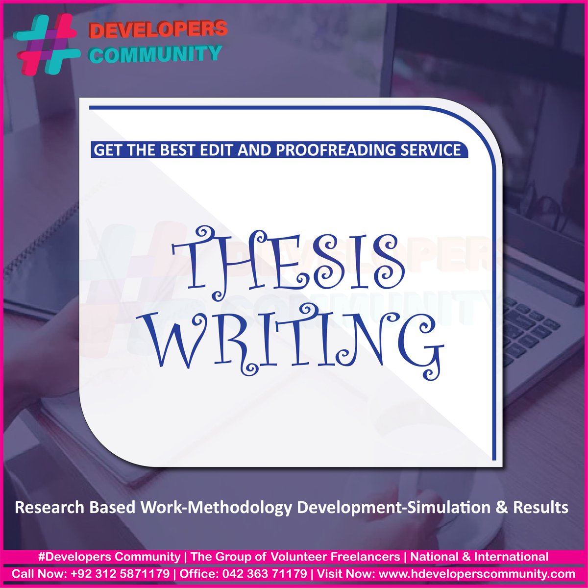Hashcommuity11's tweet photo. Hire us for your Thesis writing
National & International
MS Thesis Writing
No Copy Pasting
Researched Based Work
Real Simulations & Conclusions
#researchwork
#msthesis
#writing
#thesis
🌎Location #Developers Community, Near Punjab Assembly, Mall Road, Lahore Pakistan https://t.co/nTghB6qvvy