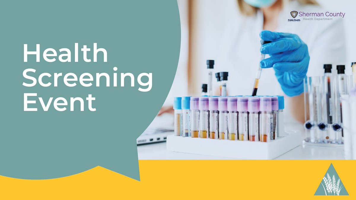 Screenings will include:
- Behavioral health screenings
- Carotid screenings
- Respiratory, spirometry tests
* Call 785-890-3625 for an appointment

Lab Draws will include:
- CMP, CBC, A1C &amp; Lipid draws
- Flu vaccines will be available
* Stop in October 10 - 14 from 7am to 9am.