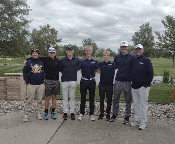 The OG golfers finish their season at Moose Landing placing 7th shooting a 365. Congrats to Ty Verhoff for moving on to Districts next Thursday. Thank you seniors for a great year.

Ty Verhoff - 84
Brad Maag - 93
Hunter Stechschulte - 94
Justin Yeager - 94
Theo Maag - 104