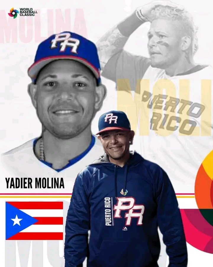 Puerto Rico tiene a su GM y su Dirigente 🚨🚨

Según anunciado por la Federación de Béisbol de Puerto Rico en el día de hoy, Yadier Molina será el encargado de dirigir el equipo de Puerto Rico rumbo al Clásico Mundial de Béisbol.