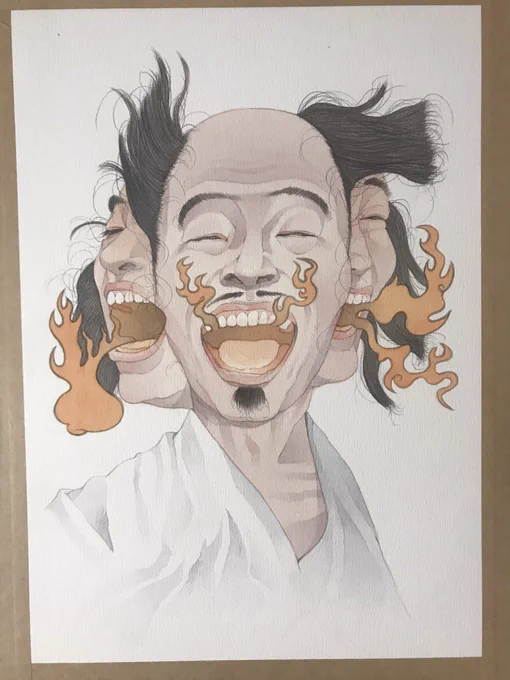 完成 後はデジタルで詰める 