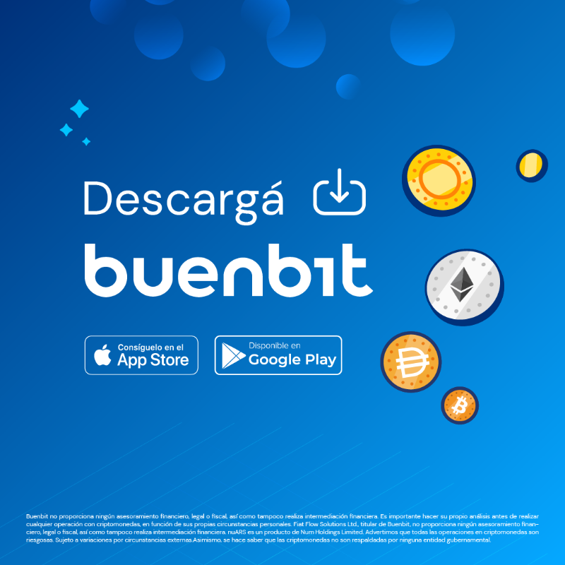 NexoARGENTINA's tweet photo. Que tus USD no queden bajo el colchón 😴. Traelos a Buenbit, convertilos en dólares digitales y generá ganancias diarias ¡Descargá la app!