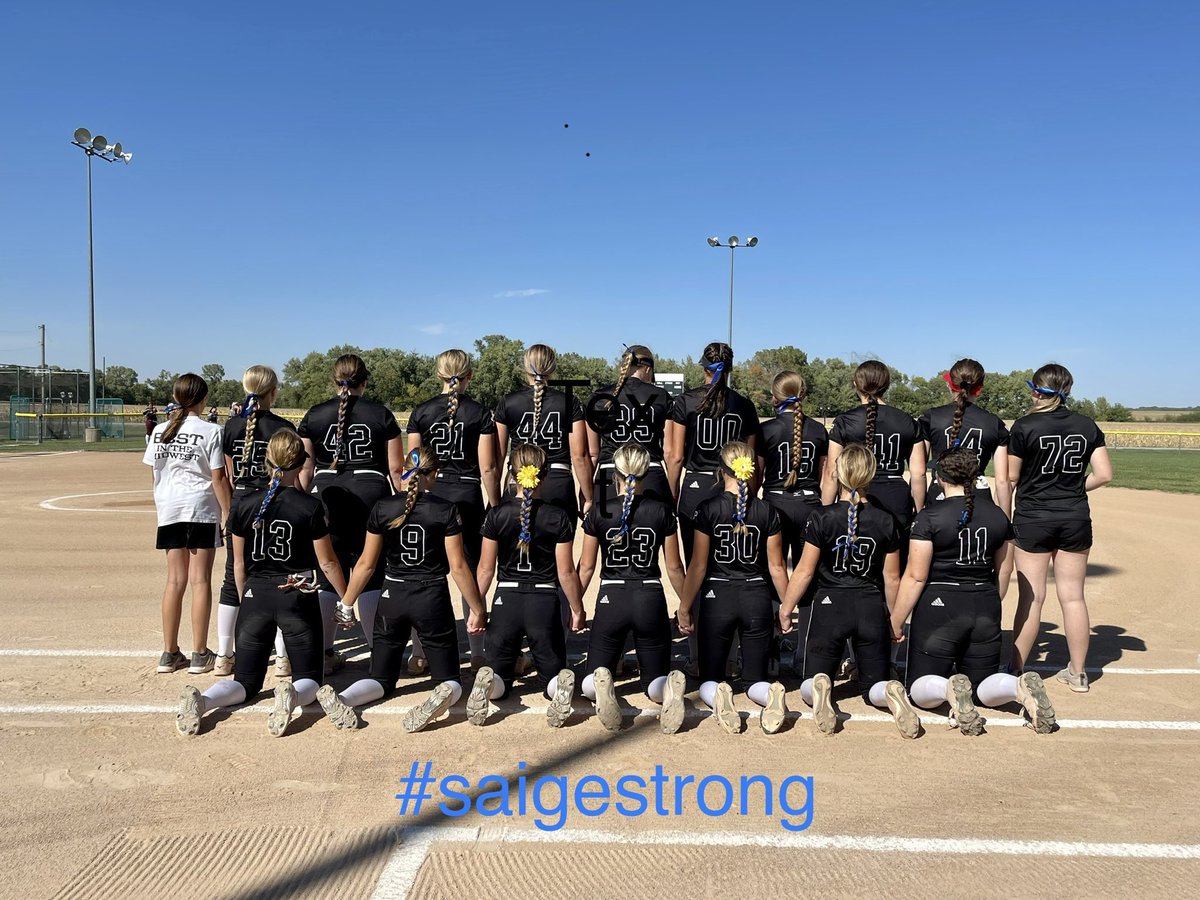<a href="/YutanMeadSB/">Yutan-Mead Softball</a> supporting <a href="/CPS_Softball/">Centennial Softball</a>! Keep fighting, kid! #saigestrong