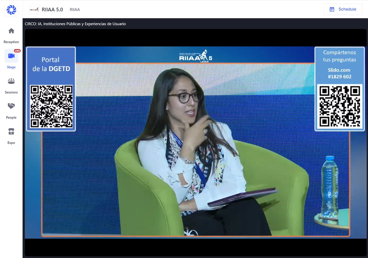 CIRCO: IA, Instituciones Públicas y Experiencias de Usuario ahora en #RIIAACDMX. Recuerden que CirCos es una iniciativa de paneles auto-organizados de la comunidad para la comunidad. Más info en: riiaa.org/community-circ…