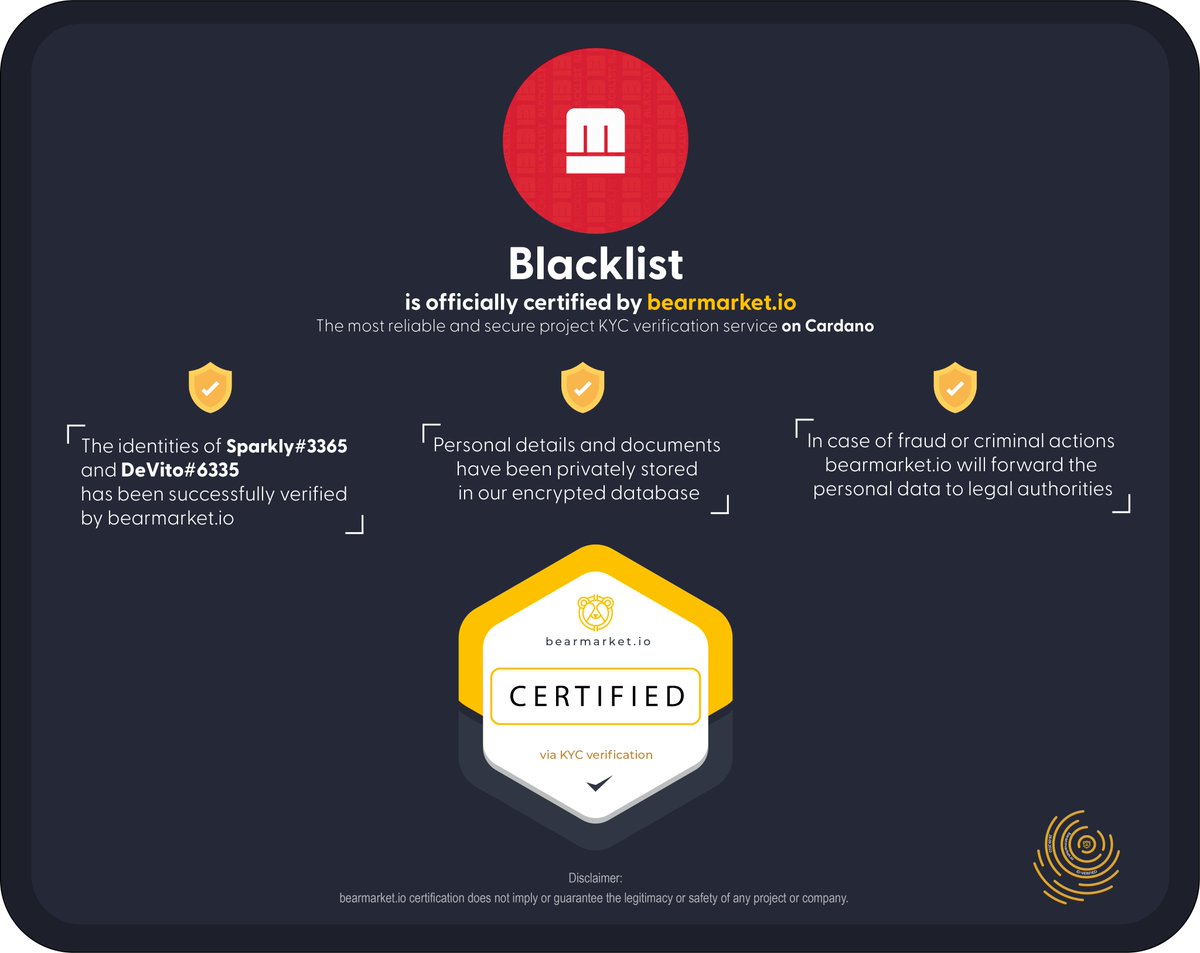 Blacklistcnft's tweet photo. We are happy to announce we have just privately doxxed to @TedNationNFT's doxxing service. 🤝

To celebrate, we will be giving away a free OG pass.
1️⃣ Join our Discord
2️⃣ Like and Retweet + Tag your friends

You read that right, an OG pass... https://t.co/DpxGsYwgxu