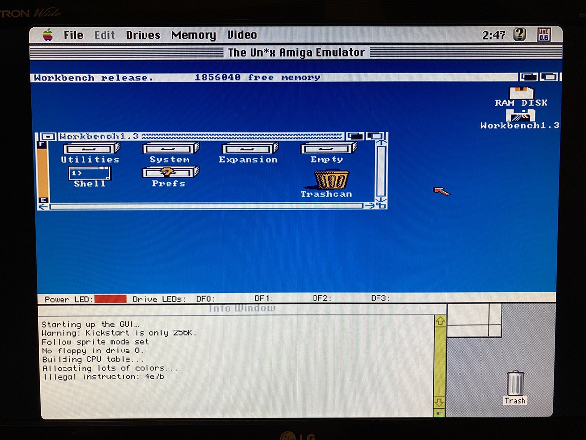 Yes, yes the Atari Falcon can do a good job emulating a classic Mac. Wait, what? #atari #amiga