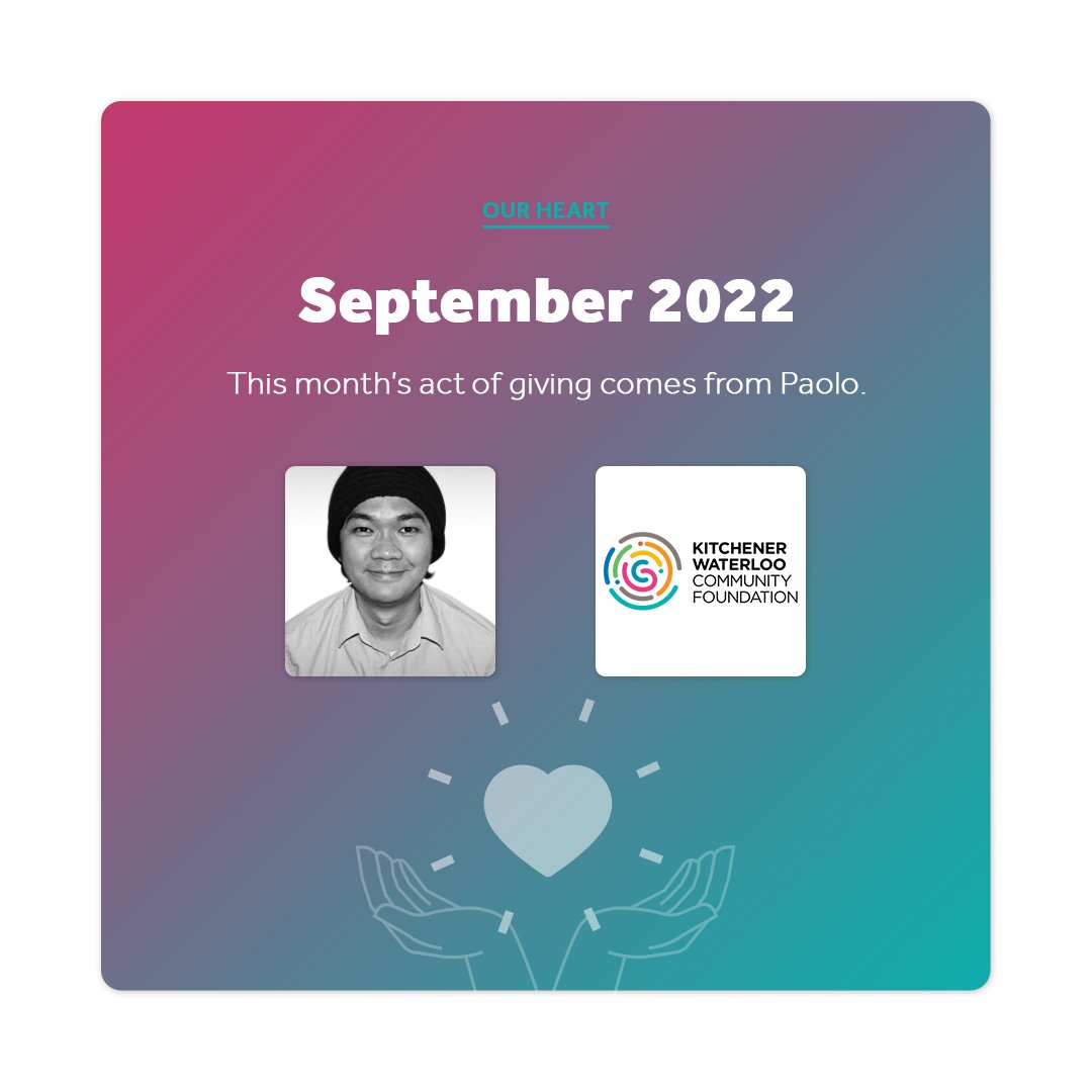 People who are vulnerable go downtown to seek food or shelter from various organizations. With a donation to KWCF (Downtown Resilience), I aim to help improve the lives of people in our district. <a href="/thekwcf/">KWCF</a> #KWcares #communityaid #downtownkitchener 

❤️digitalchaos.ca/heart/
