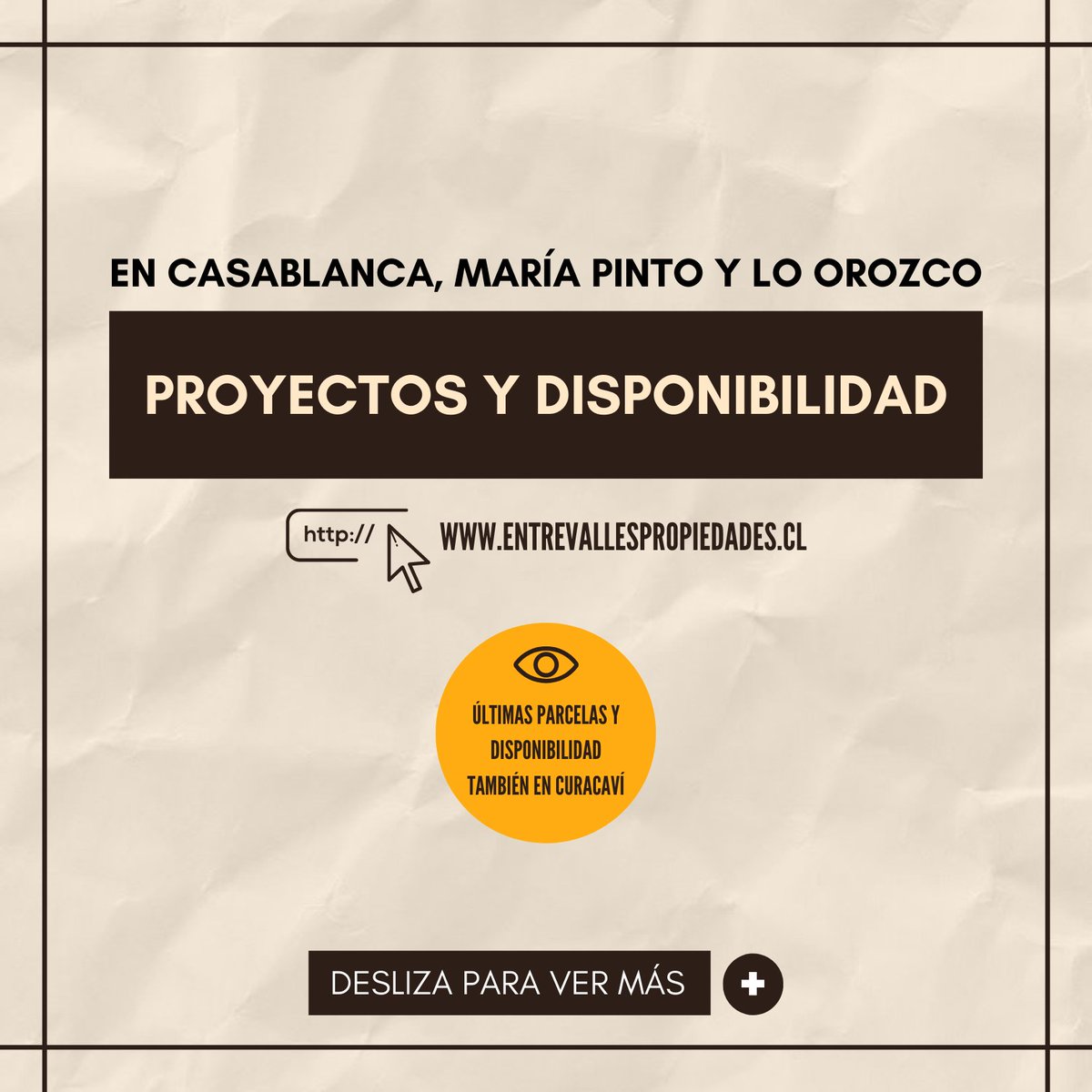 EntrevallesP's tweet photo. Hola, queremos que tengas tu próxima parcela y te contamos en este post en un resumen los proyectos en estilo condominio que tenemos disponibles en #casablanca #loorozco #mariapinto 🏡🌳🍂🌞

https://t.co/4gES3E08Ag https://t.co/pEp5YkwnOf