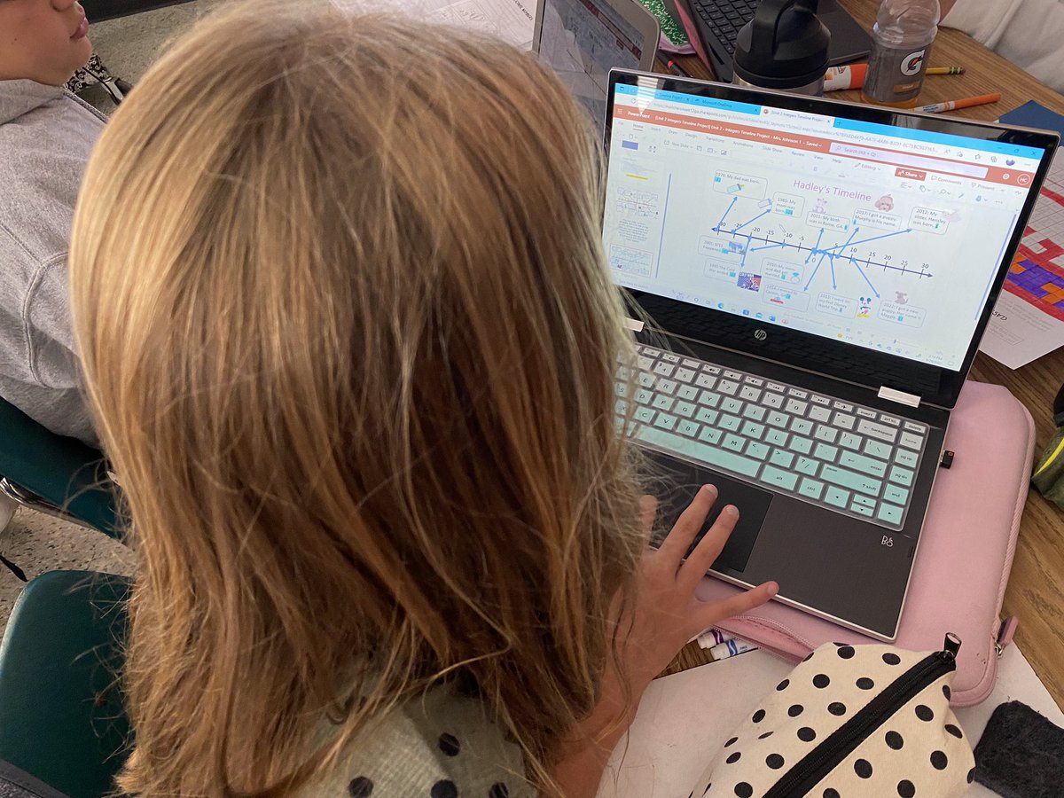 MrsJohnsonCMS's tweet photo. Hands on learning through real world examples in student created Integer timeline projects #STEM @CreeklandMS @CherokeeSchools https://t.co/effChdMg9a
