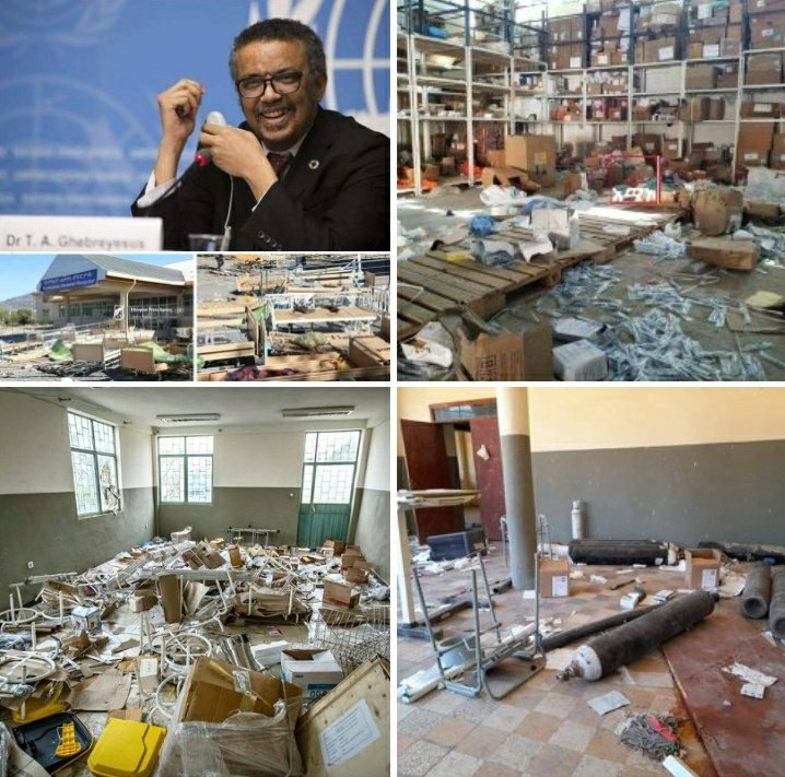 BehiwotTilahun's tweet photo. "The Amhara region’s infrastructure deliberately destroyed including life-saving hospitals and critical healthcare facilities, for once @WHO @DrTedros hasn’t expressed a concern or empathy as @WHO head." - @AlutaEthiopia #SayNoMore https://t.co/CiI3SbZrkM
