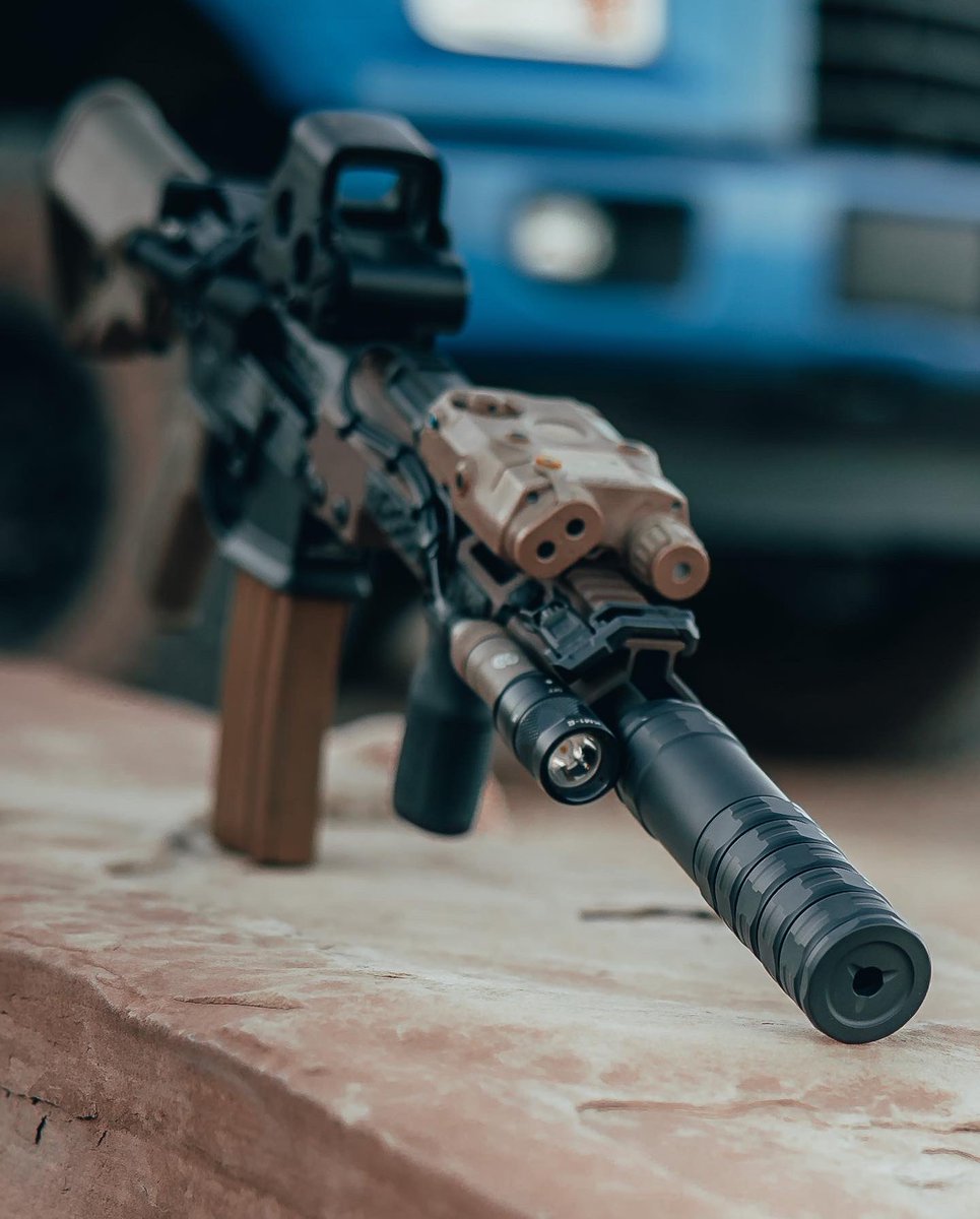 JKarmament's tweet photo. Can we argue about how necessary SBR’s are and why it’s important to use modular cans for custom fitment and tuning? Go👇

#tonetechnology 
#mandalorian #thisistheway #idaho #idahome #sbr https://t.co/MIiPStCz0K