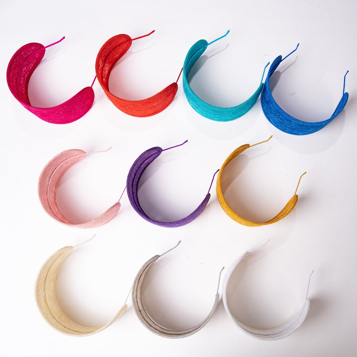 sunyorkos's tweet photo. Sinamay Scrunch Headband, Colors available. https://t.co/RoMGiZyoM4