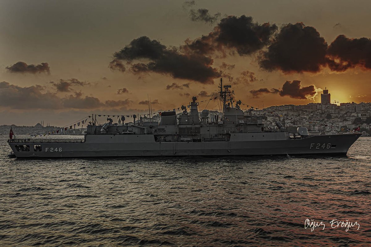 OguzEroguz1's tweet photo. #TurkishNavy #BarbarosClass #MEKO200TN Track IIB #frigate #TCGSalihreis #F246 #GururluGeçmişGüvenilirGelecek 30th August 2018 https://t.co/xtqsnMkTdx