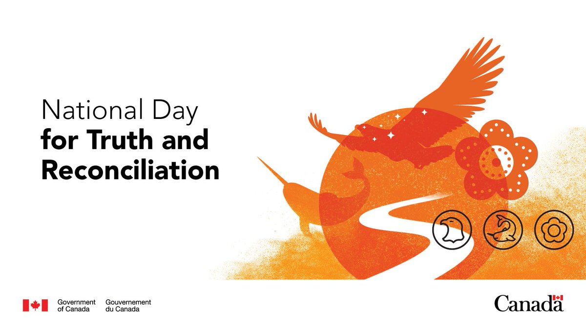 ddegravina's tweet photo. Today we honour the children who never returned home and survivors of residential schools, as well as their families and communities. Let’s continue to make reconciliation a reality. #NDTR https://t.co/1IblmUGkEP