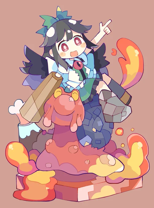 お空とマグカルゴ。 