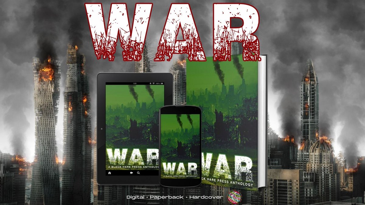 OUT IN AU!
Conflict. Battle. Blood. Death. 

WAR 

readerlinks.com/l/2347570

#WritingCommunity #readingcommunity #amreading #bookblogger #bookpromo #bookboost #shortstories #warfiction #militaryfiction #fantasy #scifi #suspense #thriller #horror #indieauthor #newrelease #Kindle