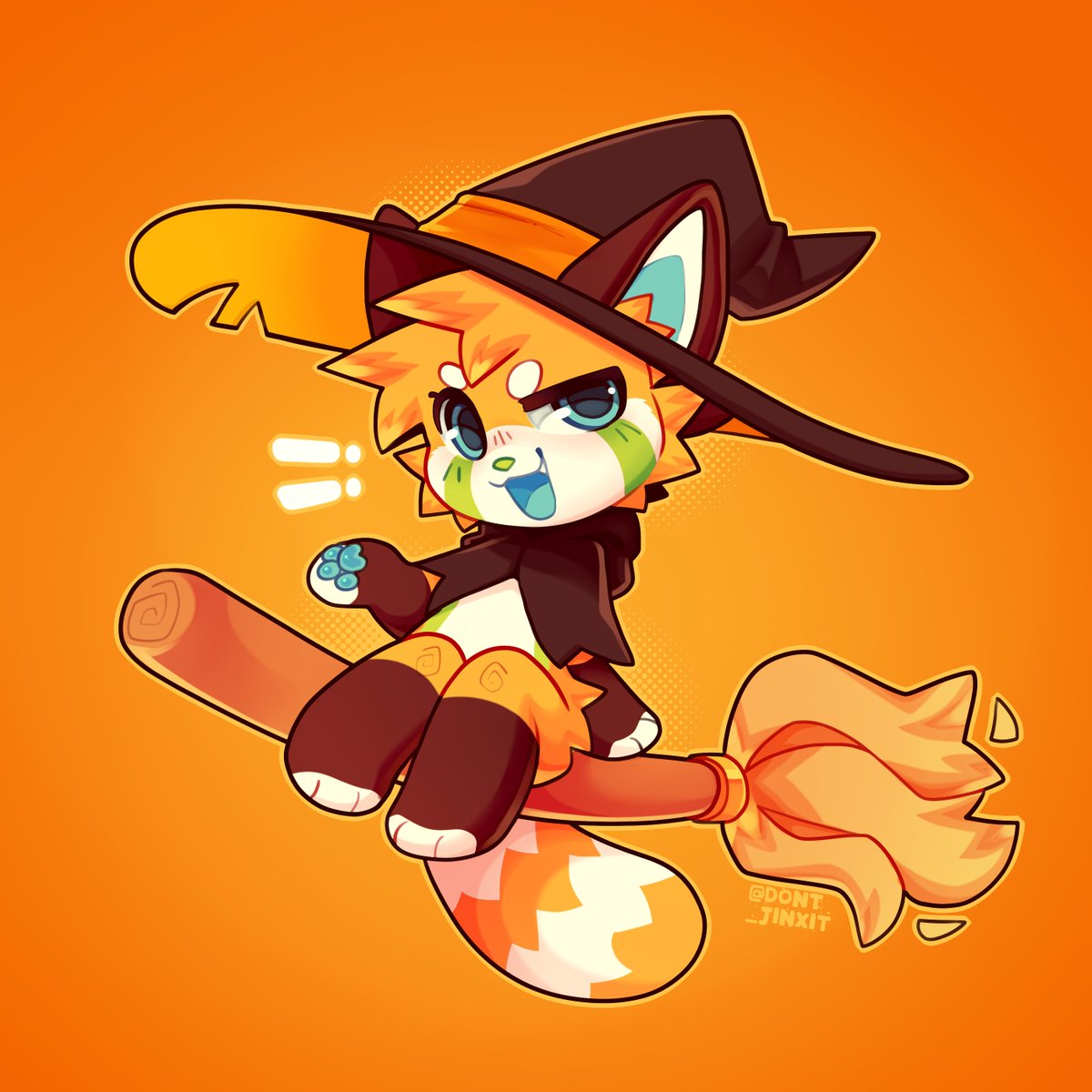 dont_jinxit's tweet photo. Pocky witch!

Who's ready for Halloween?? https://t.co/xaETcygLnh