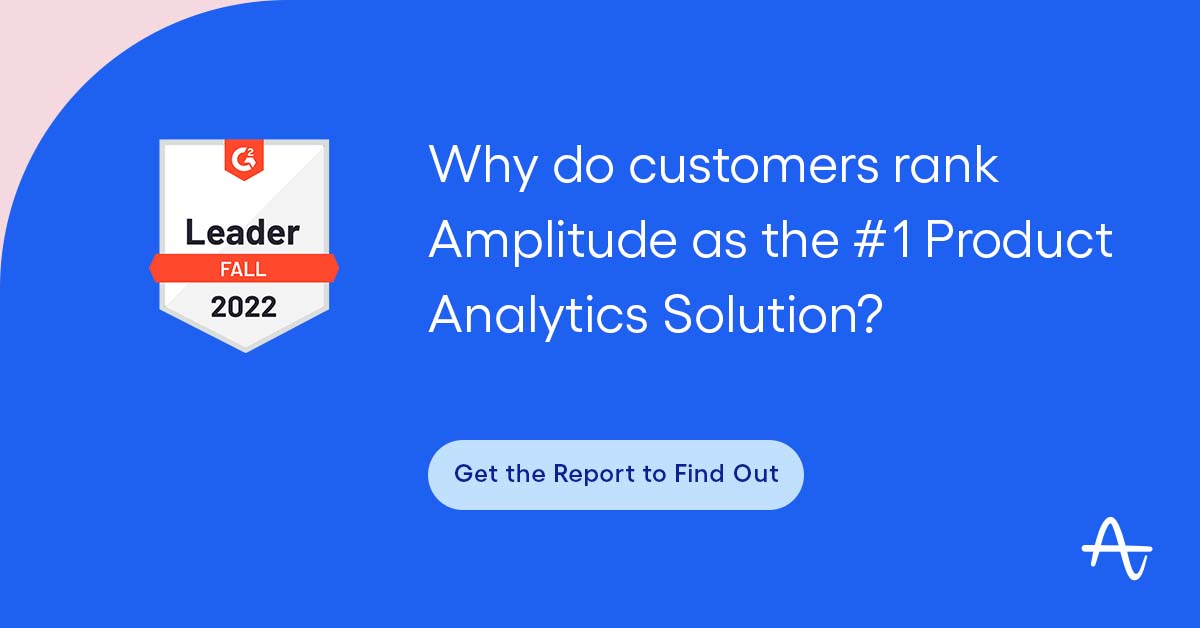 Amplitude_HQ's tweet photo. .@G2dotcom Fall 2022 report is in and we ranked #1 in 𝗡𝗜𝗡𝗘 categories! 

⭐ #1 in product analytics for the 9th quarter in a row.
⭐ #1 in mobile app analytics for the 4th quarter in row. 
⭐ Andddd #1 in a bunch of others.

https://t.co/wFJE7JNrHh https://t.co/Hz12YgQpAp
