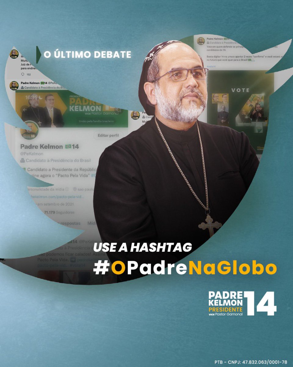 PeKelmon's tweet photo. É hoje! Conto com os comentários de vocês com a hashtag #OPadreNaGlobo https://t.co/rAajgFATWu