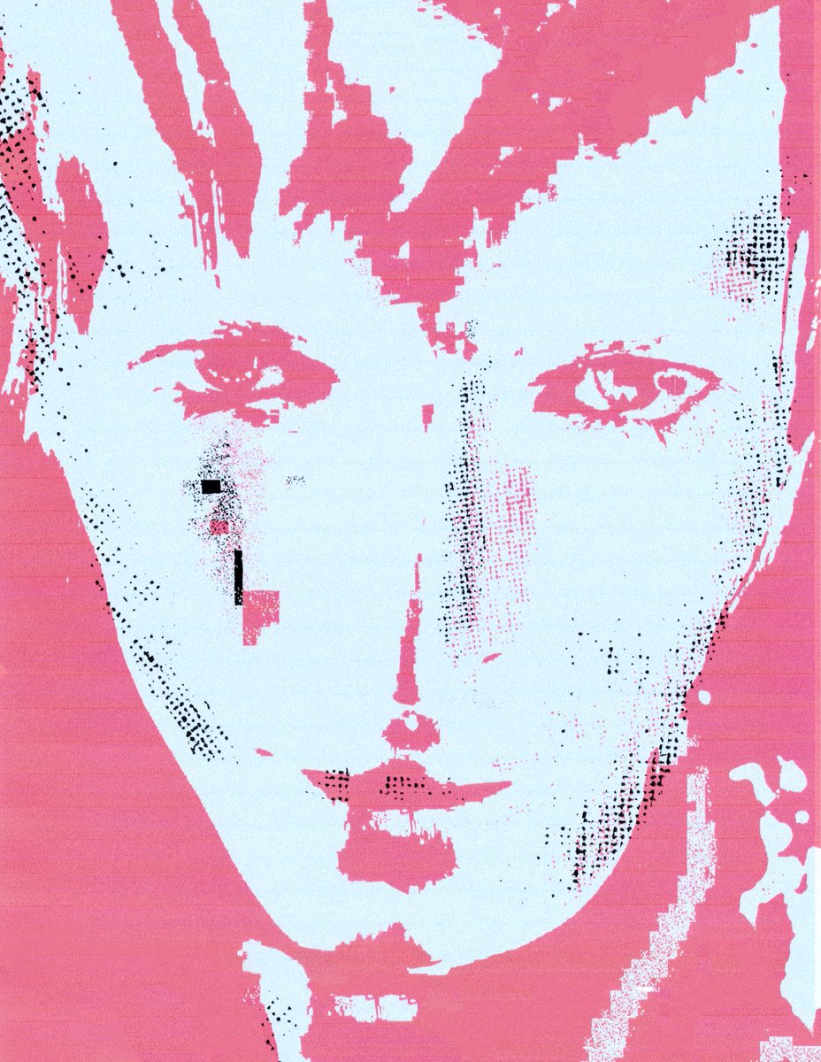 jakethedegen's tweet photo. Bowie inspired me in countless ways but his range is something that gave me the confidence to work in new mediums and never limit my vision. 

I decided to do multiple pieces inside of one as a nod to Bowies many personas and eras. https://t.co/tJK19dM3UA