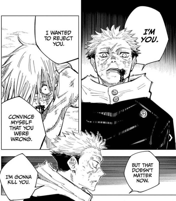 koku____'s tweet photo. When these panels get animated from jujutsu kaisen it will be peak anime https://t.co/OGPEyg1xQL