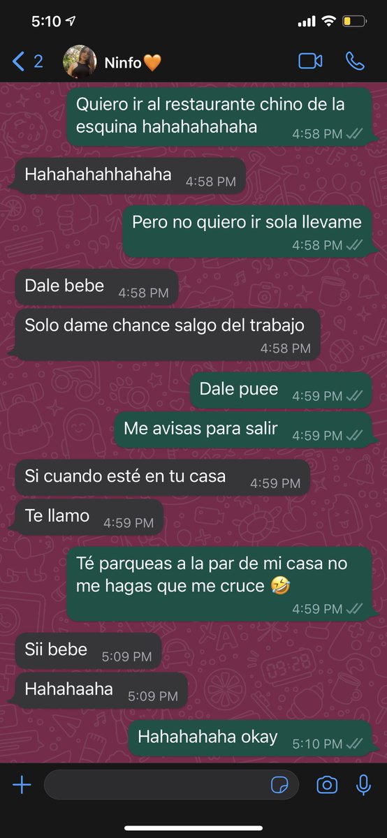 nataliafevas1's tweet photo. Estoy segura que si me voy a vivir al culo del mundo y Nicole siempre llegara a visitarme🤣🤣 https://t.co/EgnHEdU4JT