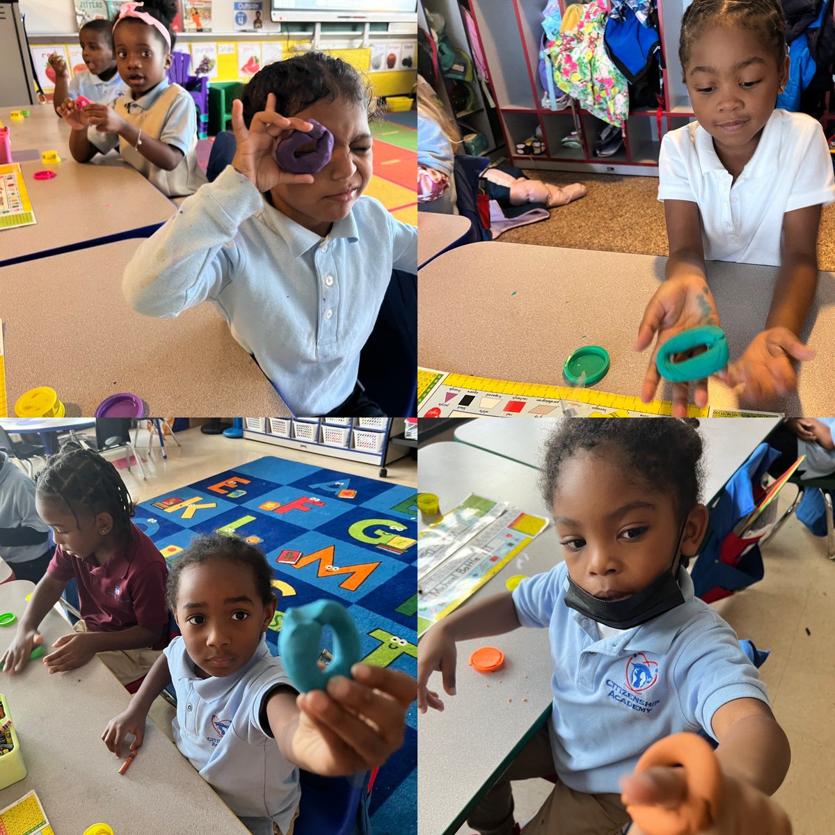 mshencesasc's tweet photo. KA kids being absolute scholars. They are excited about learning and exercising our week’s character strength - teamwork! We have been discussing how little things like working kindly at your table can make a big impact on the class feeling or vibe ✌️💛@csasyracuse @PosProject https://t.co/aJZQCIpxOT