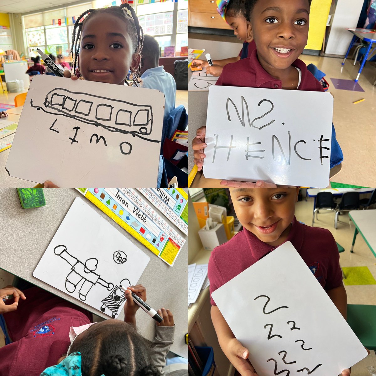 mshencesasc's tweet photo. KA kids being absolute scholars. They are excited about learning and exercising our week’s character strength - teamwork! We have been discussing how little things like working kindly at your table can make a big impact on the class feeling or vibe ✌️💛@csasyracuse @PosProject https://t.co/aJZQCIpxOT
