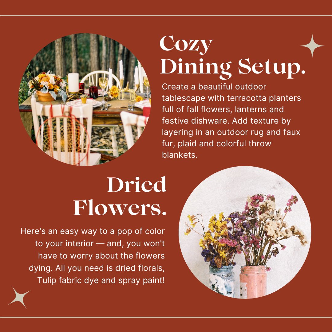 hbuilderdigest's tweet photo. Although Autumn brings cold weather, its vibrant, warm colors and cozy atmosphere perfectly complement it. Now that summer has come to an end, here are some autumnal decorations to add to your home. https://t.co/mFbKbO1eUt