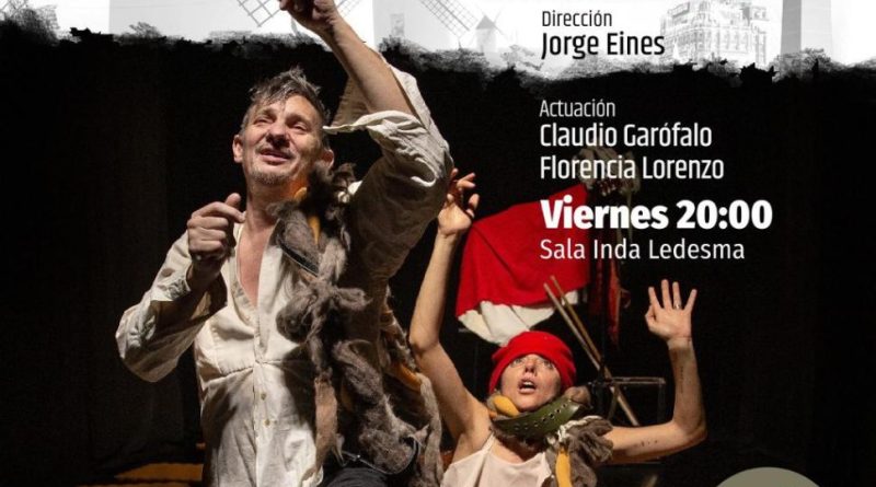 Teatro 👉 Se estrena «Yo soy Don Quijote de La Mancha»
<a href="/EinesJorge/">Jorge Eines</a> <a href="/claudiogarofalo/">Claudio Garofalo</a> <a href="/Florlorenzo2011/">Florencia Lorenzo</a> 

ow.ly/GXu250KXtqg