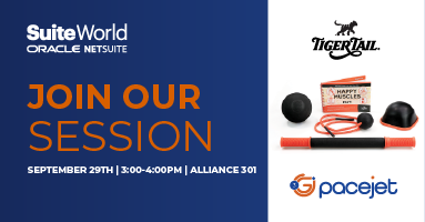 pacejet's tweet photo. Join our #SuiteWorld session at 3PM (PT) in Alliance 301 to learn how Tiger Tail USA uses #NetSuite and #Pacejet to grow stronger every day. Hurry in to get a Tiger Tail USA roller, while supplies last, and for a chance to win more Tiger Tail USA prizes! #parcel #shipping #ltl https://t.co/O3srx6bMwL
