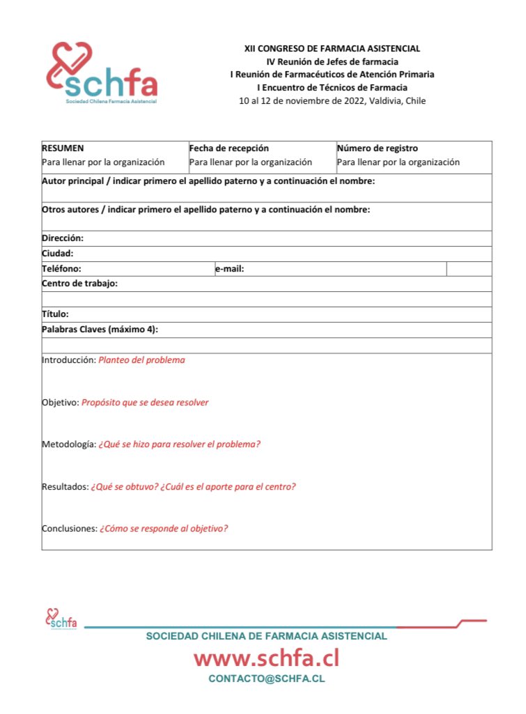 SCHFA's tweet photo. Visibiliza tu trabajo científico, buenas prácticas  y /o experiencias asistenciales desarrolladas presentándolas en modalidad presentación oral en el congreso de @SCHFA que se realizará en la universidad San Sebastián, sede Valdivia.

Participa!!! https://t.co/6PStvO3SpE