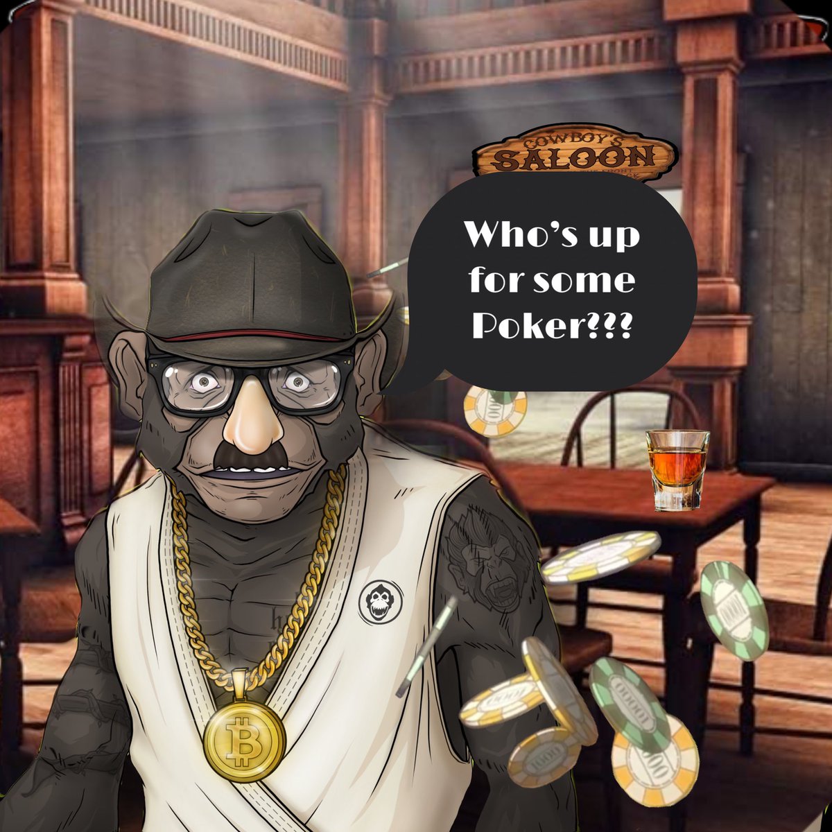 CowBoyATS's tweet photo. Good morning Cowboys and #NFTCommuntiy 🤠

Make sure you Join in the fun with @ATSNFT POKER This Friday 8pm EST

Great fun &amp; great prizes
But you must be a #ATSCowboyHat Holder to take a Prize🤠

Time to scoop up your #ATSNFTS NOW!!!
@ethmaxi @HeatherBP3
👉🏼https://t.co/xDggtn7OIK https://t.co/LSjMS6haUS