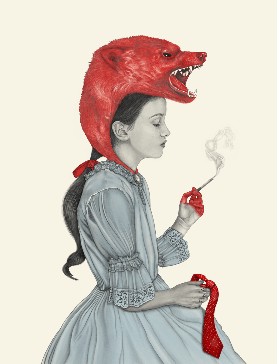 themadpups's tweet photo. Evocations in Red II by @KaterineArt 

Juan Daniel's and Little Red Riding Hood

Both available at 6pm EDT on @niftygateway as FCFS editions of 20...collect them both for a free airdrop! https://t.co/WoizuHDNFU