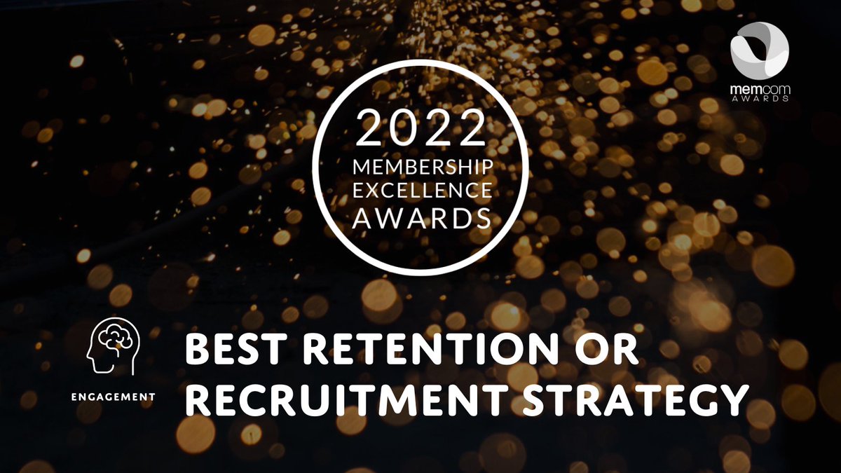 memcomUK's tweet photo. Best Retention or Recruitment Strategy. 
WINNER:
The Royal College of Psychiatrists  @rcpsych
#Memcom2022 #Memcom #membership #awards https://t.co/Gu7fNRlpsN