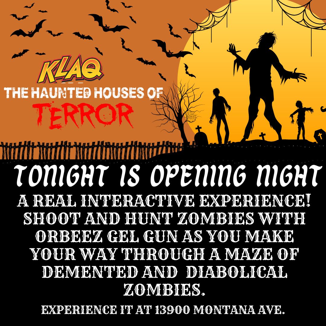 TONIGHT: Be one of the first to experience the newest Haunted Houses to terrify El Pasoans! #ElPasoTexas