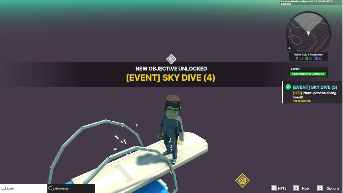 martiiis11's tweet photo. @TheSandboxGame @steveaoki I just participated in the #SandboxAlphaS3Giveaway for a chance to win 500 SAND! Found the high diving board in @steveaoki's Playhouse, check out my screenshot below!
👇 https://t.co/iETOIzdgdc