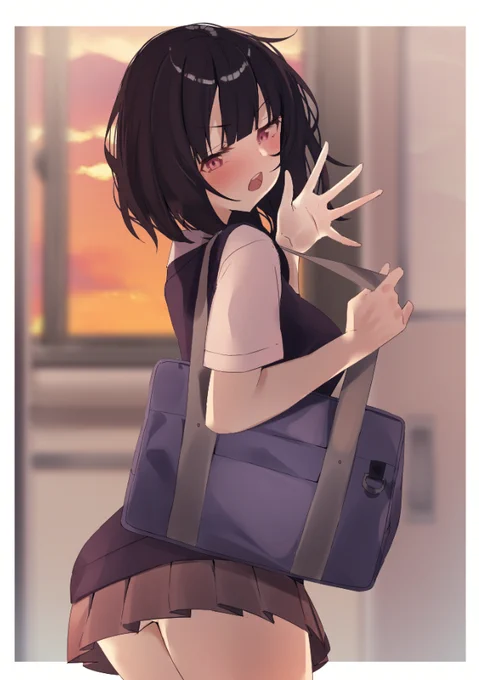 #今月描いた絵を晒そう 一次創作垢です()今月FA1枚と一次を3枚描かせていただきました!!なんとか4枚かけました 